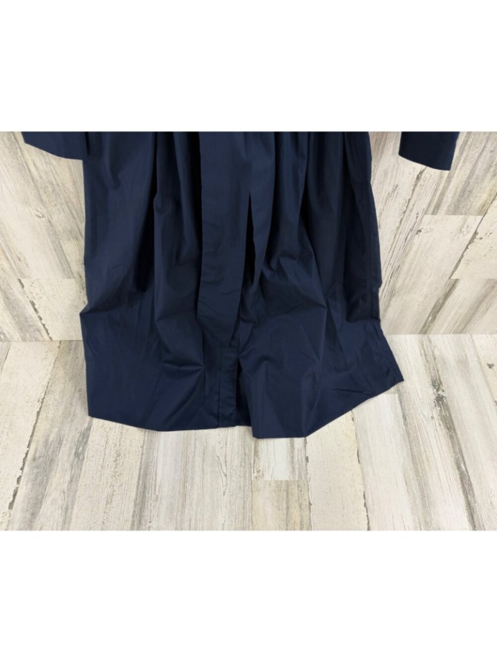 Ann Mashburn Sz XS Navy Blue Shirtwaist Dress NWOT - Picture 5 of 16